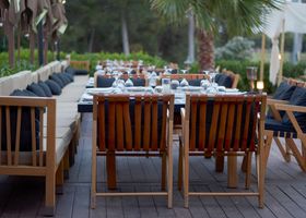 Cypress Table: Fire & Tide
